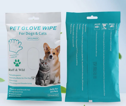 Max Grooming Glove Wipes