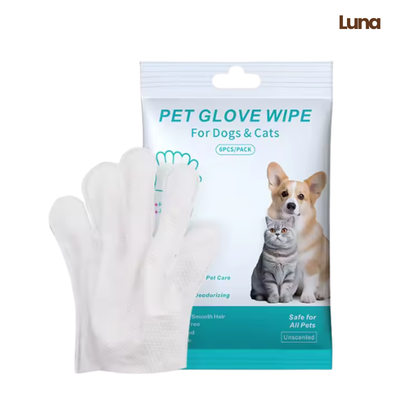 Luna Grooming Glove Wipes